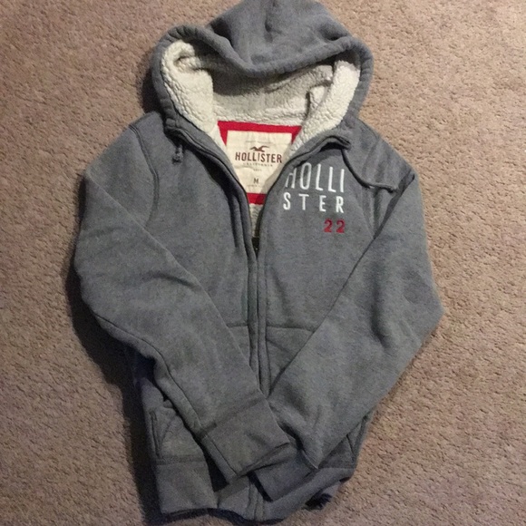 Teen boys Hollister zip up hoodie